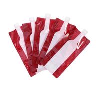 DECOMELODY 5pièces Étui De Conservation De Vin Portable Porte-Bouteille Anti-Fuite Pochette à Vin Réutilisable