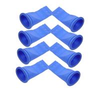 DECOMELODY Bonde Bain Pack de 8 Pièces Dispositif Anti-refoulement Anti Odeur en Silicone Léger, Noyau de Joint D'étanchéité pour Siphon de Sol pour Salle de Bain et Toilettes