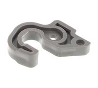 DECOMELODY Butée de Porte Réfrigérateur Noire Arrêt de Porte Charnière pour Congélateur Remplacement Crochet de Fixation pour Maintien Sécurisé et Réparation Appareils Ménagers