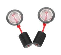 DECOMELODY Jauge Cuve Fioul en Acrylique Noir, Indicateur de Niveau de Fioul Précis Tige Flotteur Cylindrique, pour Réservoir de Générateur et Moniteur de Niveau