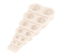 DECOMELODY Moule en Silicone Réutilisable pour Chocolat et Fondant, Forme Demi-sphère Perle, Supporte Températures de 40°c à 230°c, pour Goûter Entre Amis