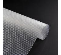 Decomira Tapis de Tiroir Taille Découpable 60x150 cm | Film Placard Lavable ou Tapis Antidérapant pour Tiroirs, Réfrigérateur ou Étagère | comme Base pour la Cuisine ou Organisateur | Transparent