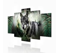 decomonkey Tableau Acoustique Tiere Wolf 225x112.5 5 Pièces Déco Bureau