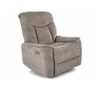 Deconation Fauteuil Relax électrique en Tissu - Gamme Odys - Gris