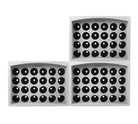 Deconation Lot De 3 Casiers Porte 24 Bouteilles Soit 72 Bouteilles - Polystyrène Expansé - Etagère à Bouteilles