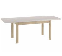 Deconation Table Extensible en Bois - Gamme Presto - 140 à 218 Cm - Taupe