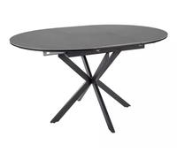 Deconation Table Extensible en Céramique - Gamme Gaston - 100 à 135 Cm - Gris