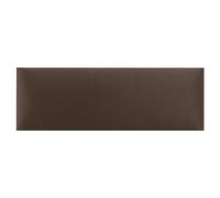 DecoNest Coussin Mural Décoration Murale Lit Tour de tête Panneau Mural rembourré Panneau Acoustique Revêtement Mural 3D Moderne Panneau de Luxe rembourré 90 x 30 cm Brun