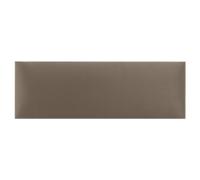 DecoNest Coussin Mural Décoration Murale Lit Tour de tête Panneau Mural rembourré Panneau Acoustique Revêtement Mural 3D Moderne Panneau de Luxe rembourré 100 x 20 cm Beige