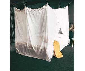 Deconet Moustiquaire en coton - Classic XXL - L210 x W240cm BLANC - 2 pcs.