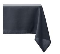 Deconovo Nappe Decoration Nappe Rectangulaire Exterieure Waterproof Soft pour Table 150x150 cm Gris Foncé