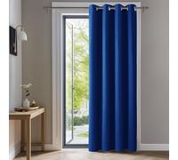 Deconovo Rideau Thermique Prêt Poser Rideau lumiere bloquer Bleu Roi | 1 panneaux, L 140 x H 260 cm, Décoration Fenêtre, Separation de Piece, Anti Chaleur, Phonique, Acoustique, Rideaux Opaque