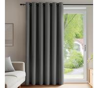 Rideau Gris Clair Occultant à Oeillets Chambre Isolant Thermique Rideau Salon Decoration en Chambre pour Enfant Rideau 1 PCS 200x280cm