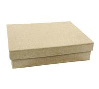 Boîte rectangle 12x9x3,5cm - Kraft