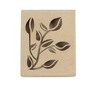 Boîte végétale rectangle 15x12x3cm - Kraft