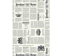DÉCOPATCH FDA770O - 20 feuilles fines identiques 30x40cm - Journal