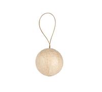 Pack de 10 petites boules à suspendre - Kraft