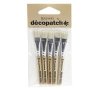 Pack de 5 petits pinceaux pure soie - Vert