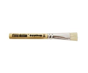 Décopatch PC05O - Un pinceau pure soie n°5 longueur 9 cm - Largeur du pinceau 1 cm