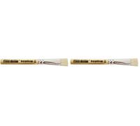 décopatch PC05O - Un Pinceau Pure Soie n°5 Longueur 9 cm - Largeur du Pinceau 1 cm (Lot de 2)