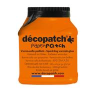 Décopatch Vernis colle Paperpatch Pailleté 150 ml Orange Multilangues