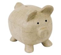 Tirelire cochon 25,5cm - Kraft