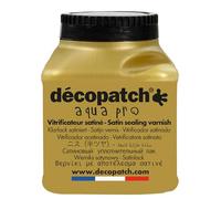 Décopatch VA180AO - Un pot de Vernis vitrificateur aquapro 180 ml, aspect Satiné