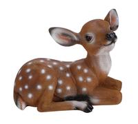 Décor de jardin de cerf Sika simulé scène maison ornements de patio modèle Animal en résine