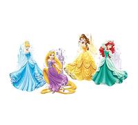 Décor Géant Adhésif Repositionnable Disney Princesses et Château