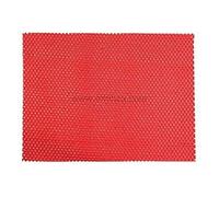 Decor Line 1740167 Tubulo Tapis Multi-Usages PVC Rouge 32 x 43 cm