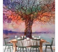 Décor mural intissé - Histoires de nature colorées 100x70 cm Paysages b-C-10027-a-a