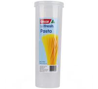 Décor Tellfresh Bocal à spaghetti | Grand récipient hermétique | Peut contenir 2 paquets de spaghetti | Capacité de 1,5 l