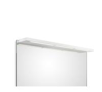 Decor Walther Slim 1-80 N Spiegelleuchte, blanc mat