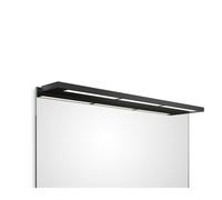 Decor Walther Slim 1-80 N Spiegelleuchte, noir mat