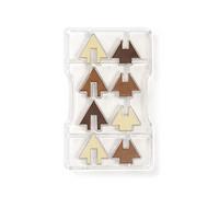 Decora 0050132 MOULE POUR CHOCOLAT SAPIN ENCASTRÉS, Autre