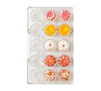 Decora 0050160 MOULE POUR PRALINE DE CHOCOLAT SUMMER Ø 30 X 20 H MM 15 CAVITES