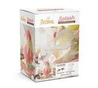 Decora 0050182 KIT SPLASH 2 MOULE POUR OEUFS 250 G AVEC 4 MOLLE