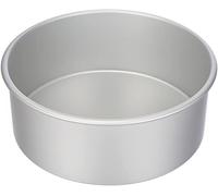Decora Moule professionnel 0062613 en aluminium anodisé rond Ø 25 x 10 cm Argent/Noir