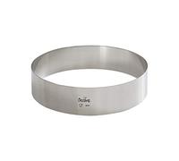 Decora 0063724 Cercle Acier Inoxydable Ø 24x4h cm, INOX, 24 x 4 cm
