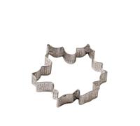Decora 0064067 Pochoir micro-perforé feuille petite 10 x 9,2 x H 2 cm, en acier inoxydable, pour une cuisson parfaite