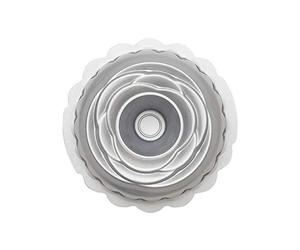 Decora 0070022 Moule À KOUGELHOPF Rose Ø 20 X 8 H CM Anti-ADHESIF, Steel, Gris