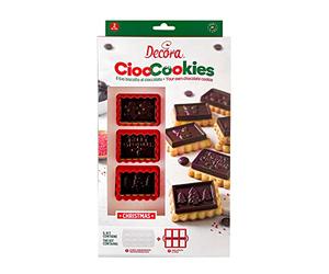 DECORA 0255157 Lot de 2 pièces pour kekse et chocolat Noël