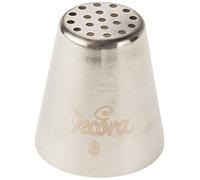 Decora, 0263415 Cornet étoilé blisteré Herbe et Fils Fins, Cornet en Acier sans Soudure, À Utiliser sans Adaptateur, Conditionné Individuellement sous Blister.