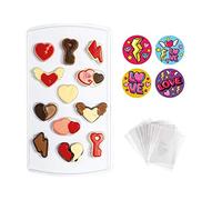 Decora 0890011 SET MOULE THERMOFORMÉ COEUR 15 X 26 CM