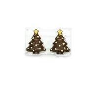 Moule 3D Sapin en polycarbonate 2 Cavités 85 x 105 mm