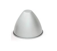 DECORA COD. 0062975 MOULE A GÂTEAUX DÔME EN ALUMINIUM ANODISÉ Ø 185 X 51 X H 148 MM, Argenté