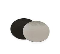 Decora COD. 0932562 Plat GÂTEAU Noir/Argent Ø 32 CM
