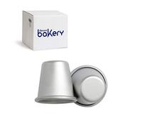 Decora 5062962 - Moule pour "Baba" en aluminium anodisé, 50 pièces, dimensions 6 x 6 cm