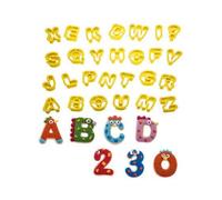 DECORA, 0255084 Kit d'emporte-pièces lettres et chiffres petits 2 X H 1,6, Le kit idéal pour créer des décorations en pâte à sucre ou en pâte à gomme, Fabriqué en Italie, Ensemble de 36 pièces.