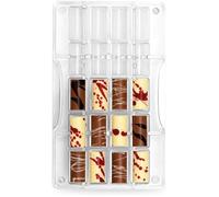 Moule à chocolats en polycarbonate x 20 cavités Cylindre